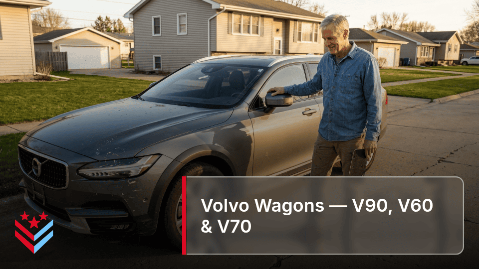 Volvo Wagons — V90, V60 & V70